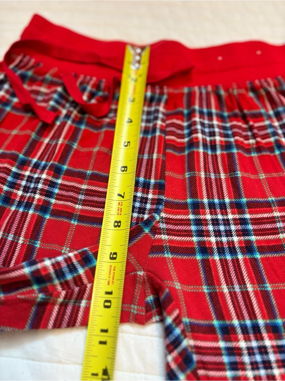 Wondershop Targe Red Holiday Plaid Matching Pajama Set=Top & Bottom Women's XS